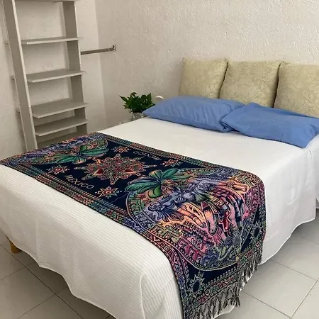 2 Double Bedrooms 1 Bath Puerto Morelos 10 Minutes To The Beach